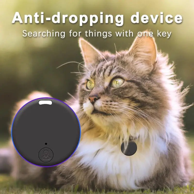 Mini localisateur GPS, alarme anti-perte, portefeuille, porte-clés, étiquette intelligente, traceur compatible Bluetooth, porte-clés, traceur pour chien, animal de compagnie, enfant, localisateur de clés