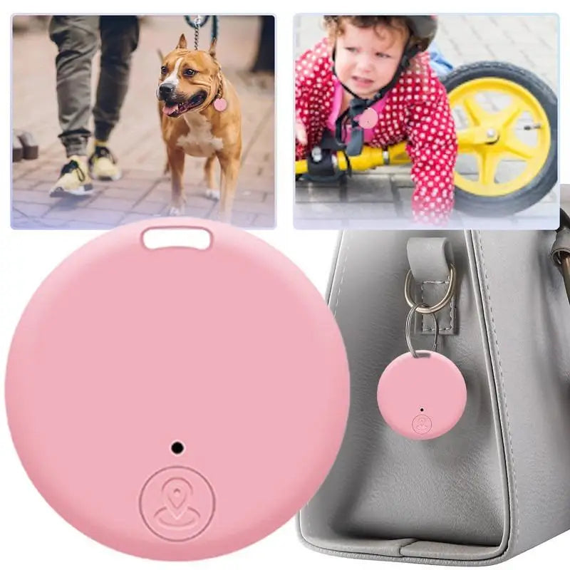 Mini localisateur GPS, alarme anti-perte, portefeuille, porte-clés, étiquette intelligente, traceur compatible Bluetooth, porte-clés, traceur pour chien, animal de compagnie, enfant, localisateur de clés