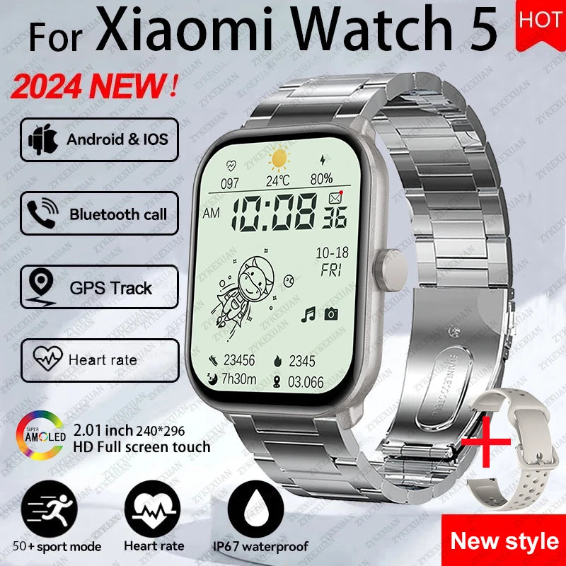 Xiaomi Watch 5 – Montre Connectée Sport & Élégance