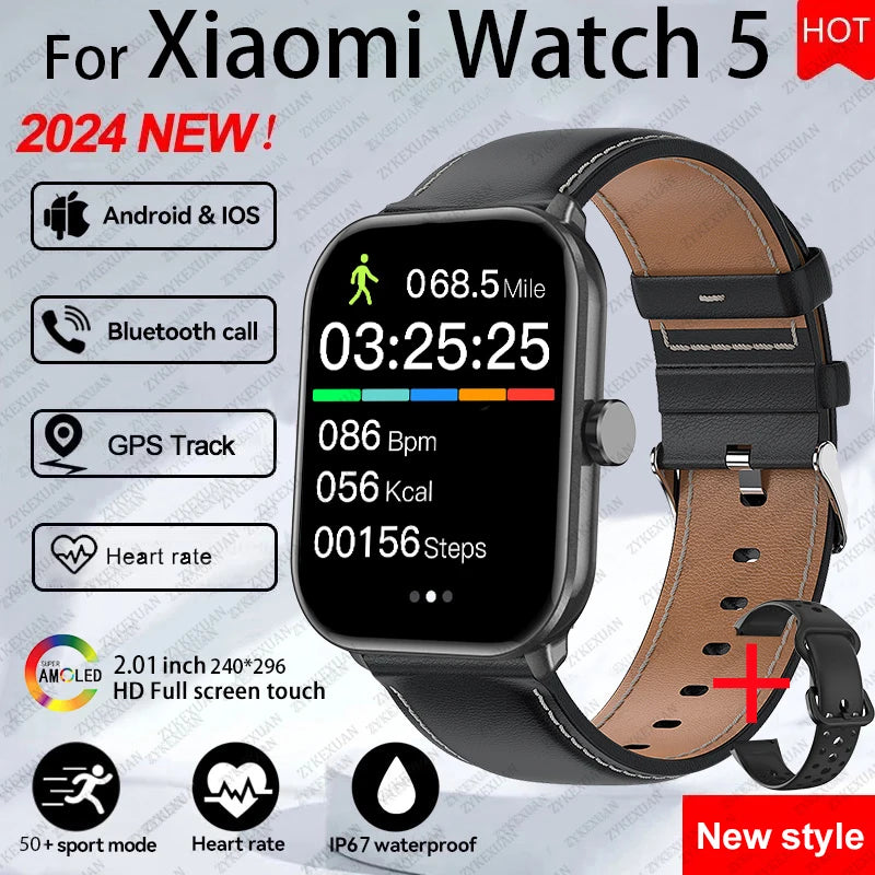 Xiaomi Watch 5 – Montre Connectée Sport & Élégance