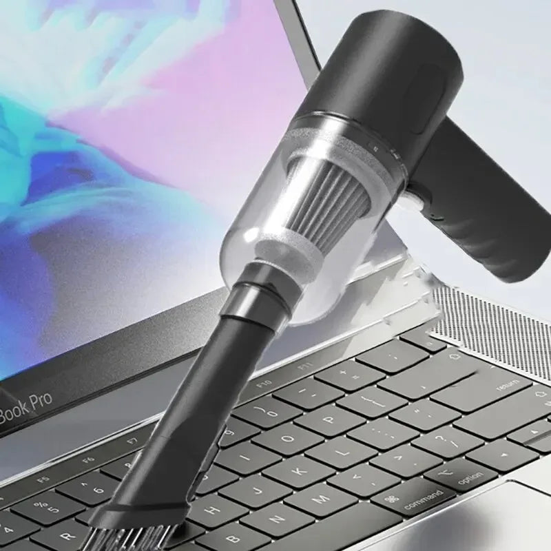 Aspirateur de voiture sans fil 9000 Pa, chargement USB, appareil de nettoyage portable 1200 mAh, mini aspirateur eau et poussière pour la maison