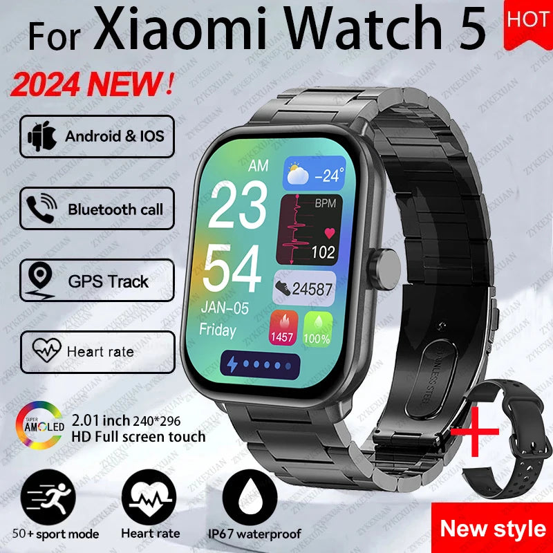 Xiaomi Watch 5 – Montre Connectée Sport & Élégance