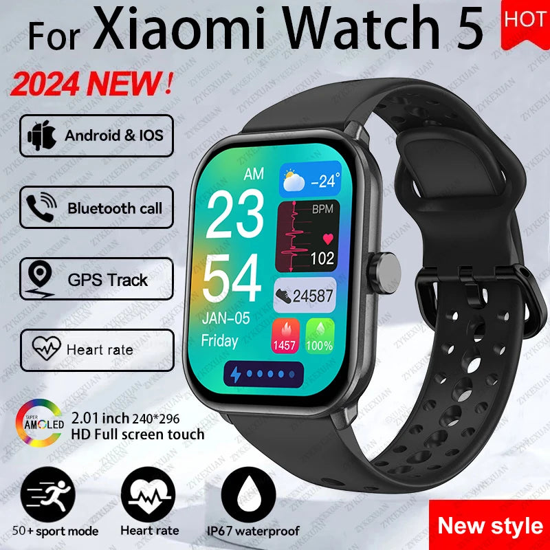 Xiaomi Watch 5 – Montre Connectée Sport & Élégance