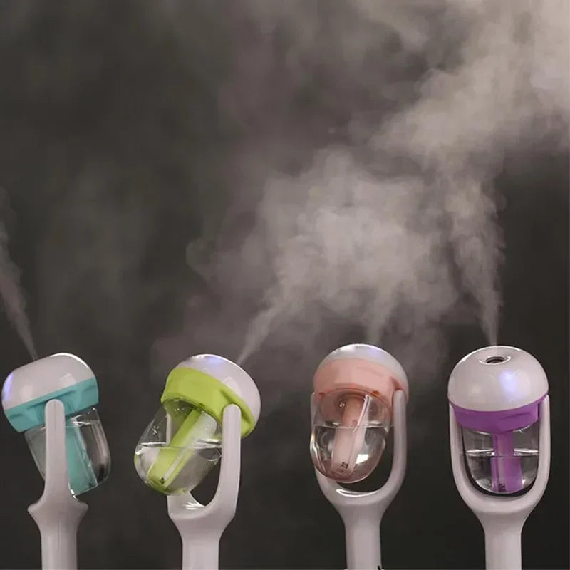 Mini humidificateur d'air pour voiture, purificateur d'air à vapeur, diffuseur d'arômes, diffuseur d'huiles essentielles et d'aromathérapie, brumisateur automatique pour voiture