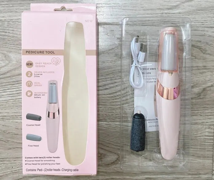 Râpe Électrique Rechargeable pour les Pieds – Soin Anti-Callosités