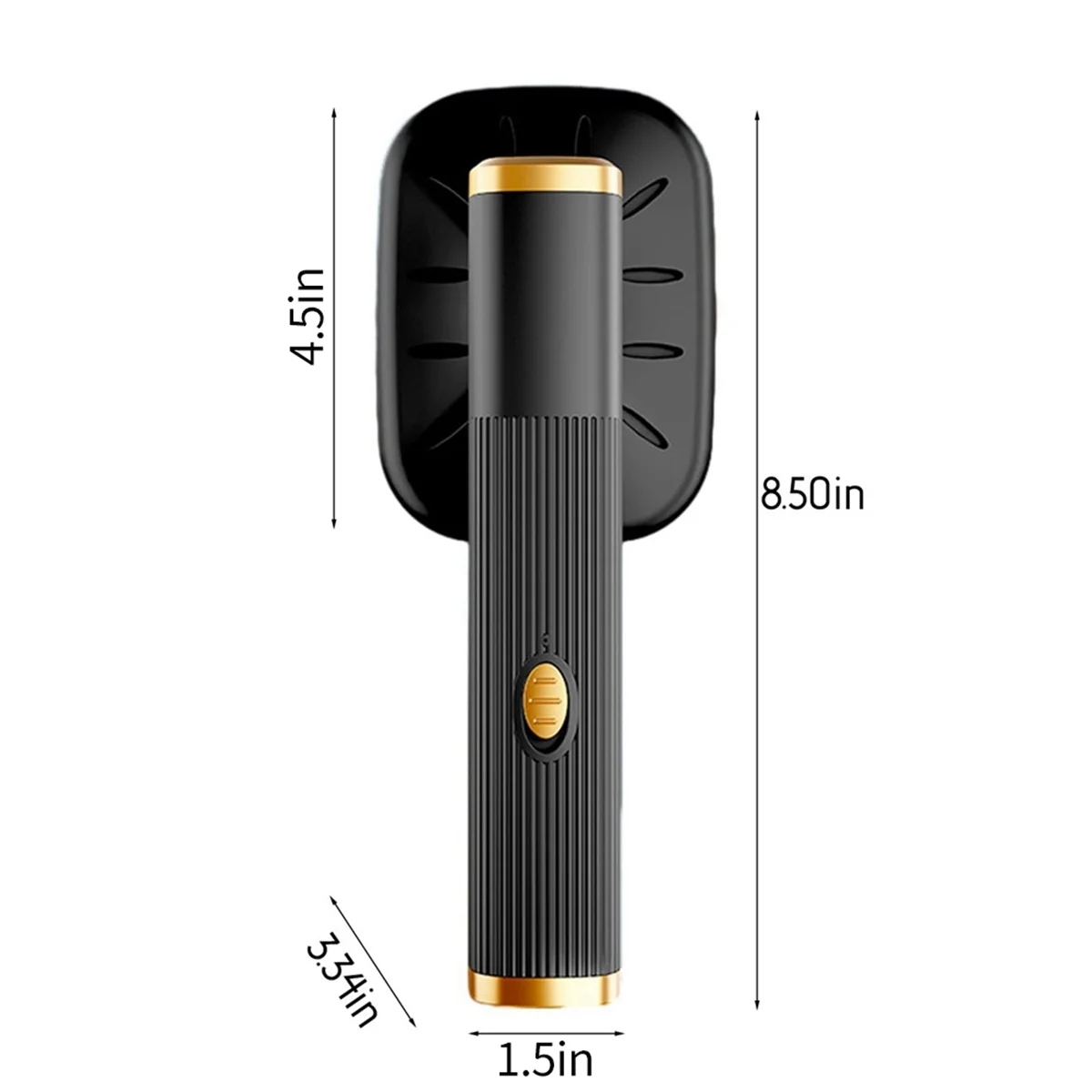 Défroisseur vapeur portable de voyage pour vêtements, mini fer à vapeur rotatif à 180°, fer à vapeur portatif pour vêtements en tissu, noir