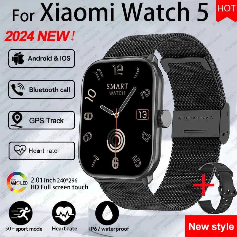 Xiaomi Watch 5 – Montre Connectée Sport & Élégance