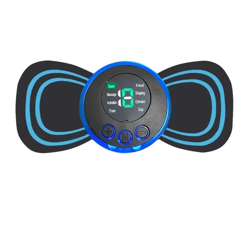 Masseur électrique musculaire 2/3/4 pièces, appareil de massage du cou EMS, 8 modes, 19 niveaux de force, vibrateur, instrument de traitement