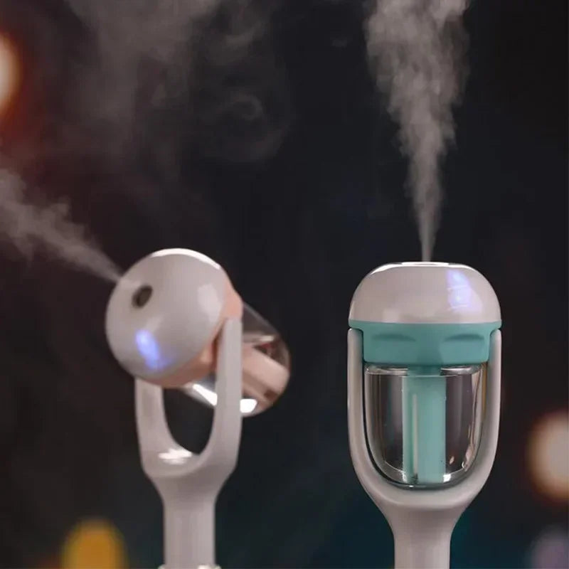 Mini humidificateur d'air pour voiture, purificateur d'air à vapeur, diffuseur d'arômes, diffuseur d'huiles essentielles et d'aromathérapie, brumisateur automatique pour voiture