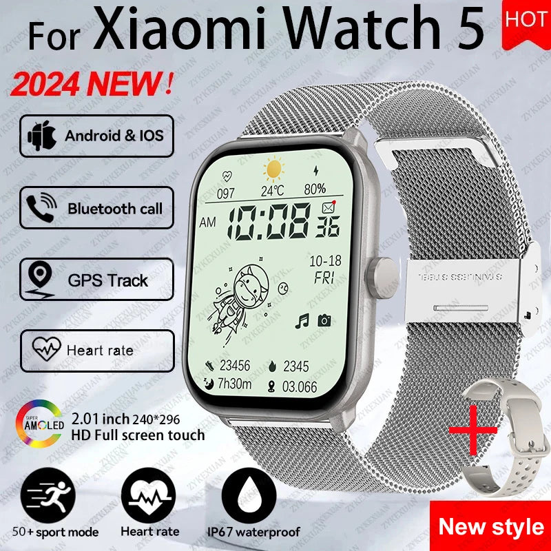 Xiaomi Watch 5 – Montre Connectée Sport & Élégance