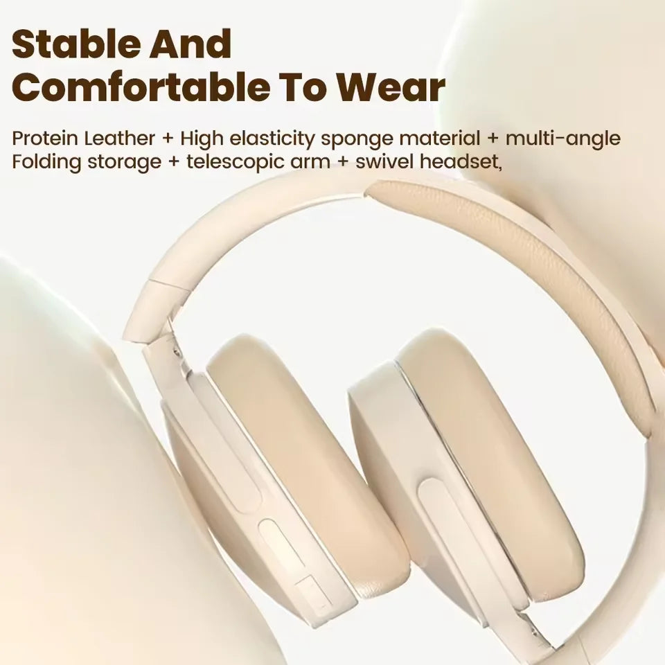 Casque Sans Fil Bluetooth P2961 – Son HiFi 9D, Autonomie Longue Durée & Basses Puissantes