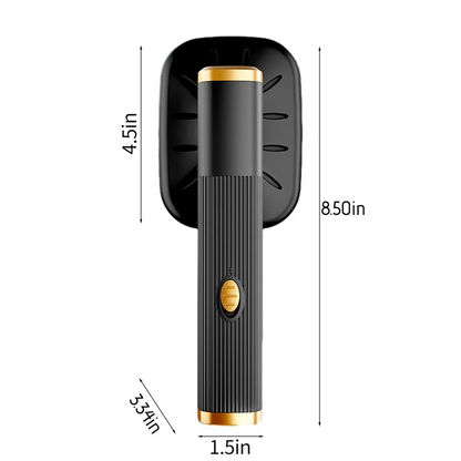 Défroisseur vapeur portable de voyage pour vêtements, mini fer à vapeur rotatif à 180°, fer à vapeur portatif pour vêtements en tissu, noir