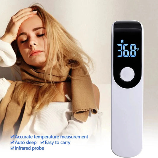 Thermomètre infrarouge numérique à affichage Celsius, pistolet de mesure de température médical sans contact, hygromètre très sensible